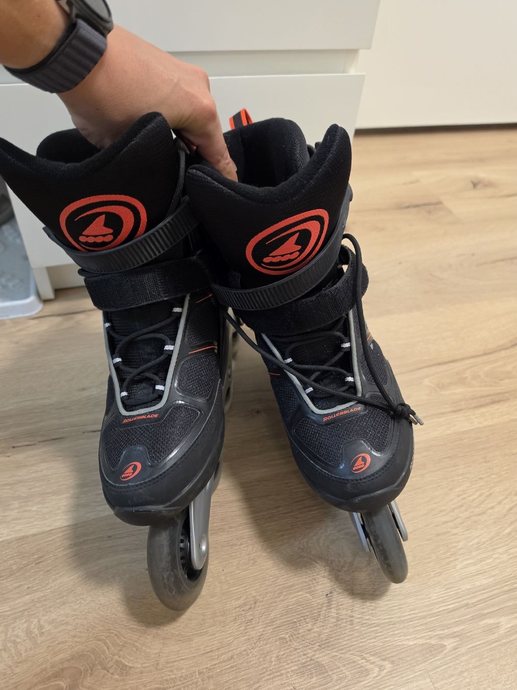 Inline-Skating & Rollschuhe: Rollerskates Rollerblade Grösse 44 gebraucht – Gebraucht aus Dottikon von Igneele