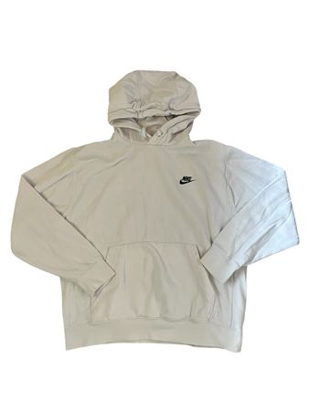 Sweat à capuche Nike beige, Taille L