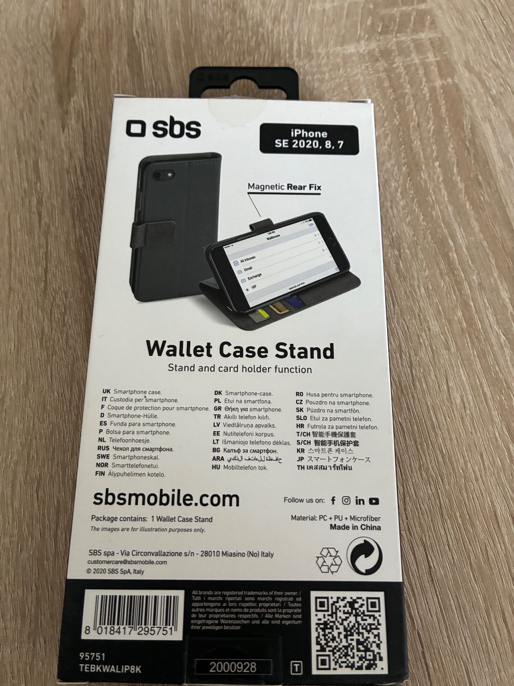 Cover & Protezioni schermo: Handyhülle iPhone SE2020, 8, 7 – Nuovo e nell'imballaggio originale da Basel venduto da loona21 2