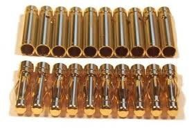 Caricabatterie: 4mm Goldstecker Set 10 Paar. – Nuovo e nell'imballaggio originale da Bonstetten venduto da Imor0