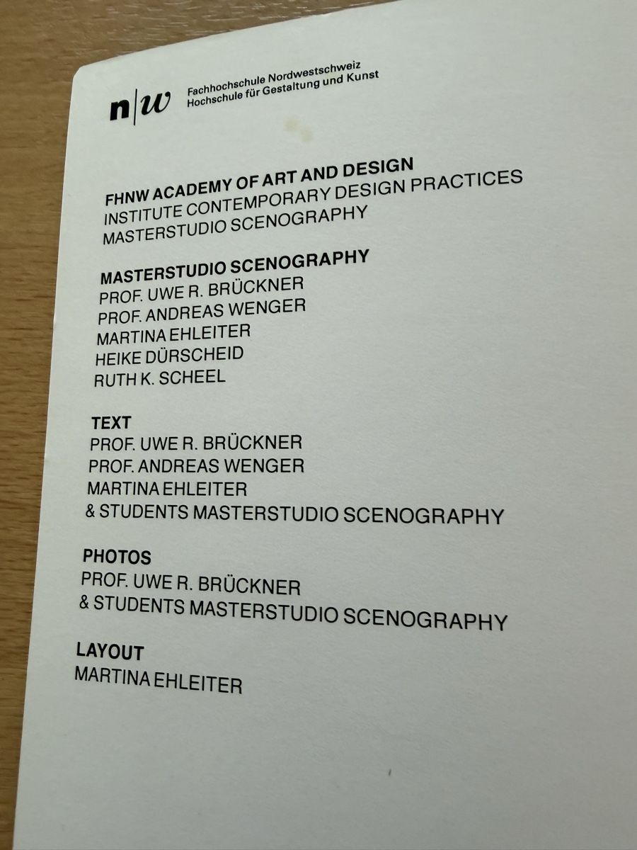 Libri: Masterstudio Scenography Book - Design Inspiration 49 – Usato da Zürich venduto da Vma_reuse 2