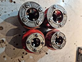 6 Schneideinsätze Gewinde RIDGID 1/4, 3/8, 3/4, 1/2, 1,1.5