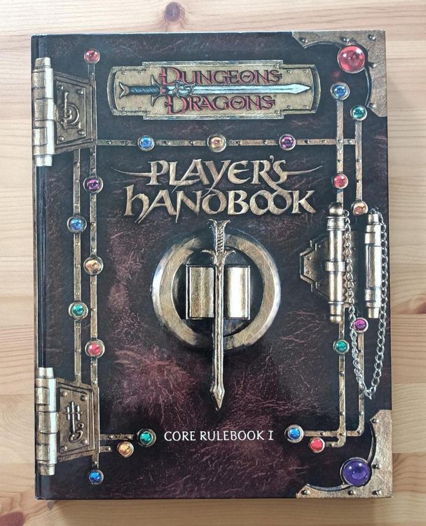 DnD Dungeond & Dragons Players Handbook 3e Core Rulebook 1 Kaufen auf