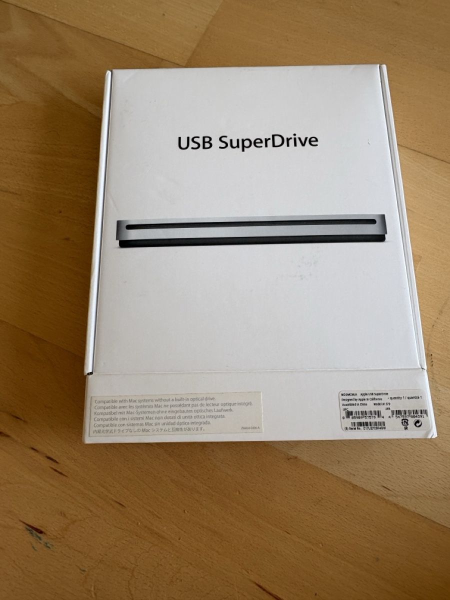 Apple Lettore multimediale & Streamer: Apple USB SuperDrive für Mac – Difettoso da Horw venduto da Rocam89