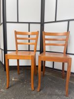 Horgen Glarus Stühle, 2er Set, Vintage, schmal