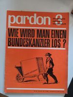 Kult Satire Zeitschrift PARDON 11/1962 Bundeskanzler