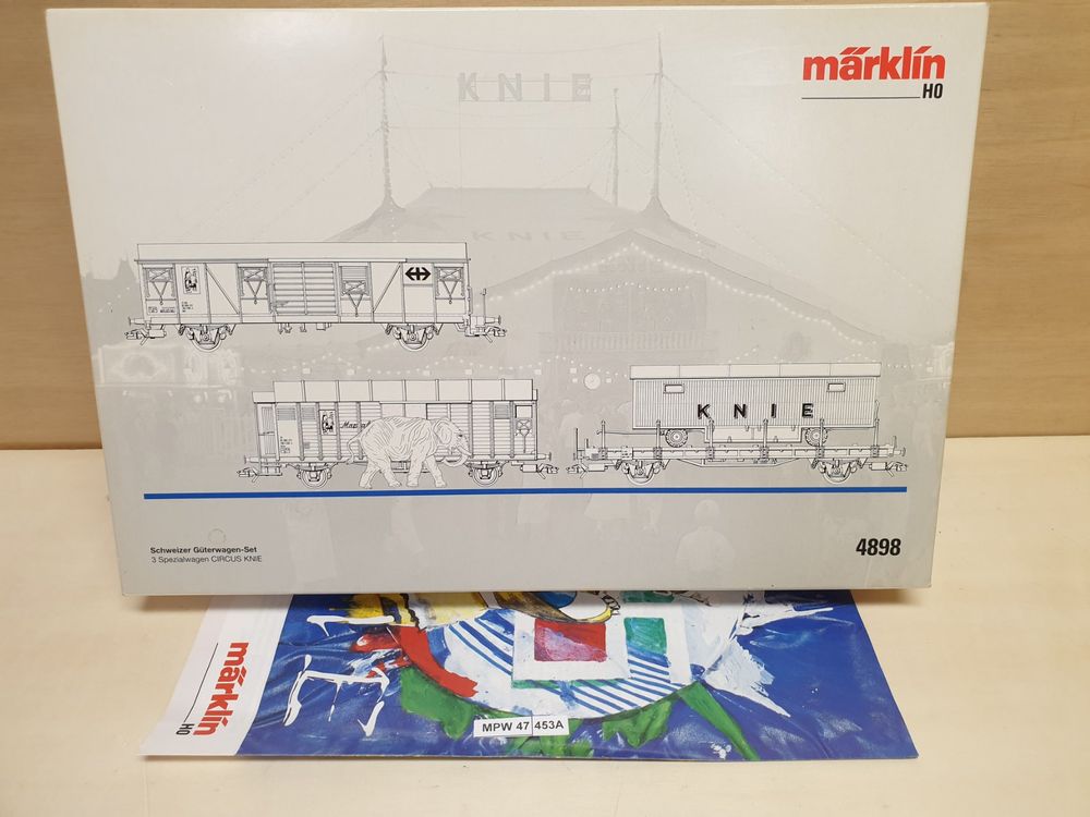 Märklin 4898 - Set - 75 Jahre Schweizer National Zirkus (Neu und ...