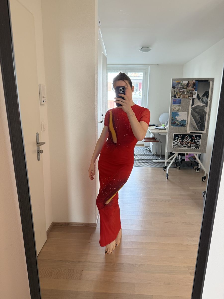 Loewe Vestiti: Loewe anthurium red dress – Nuovo e nell'imballaggio originale da Zürich venduto da AlineCr 2