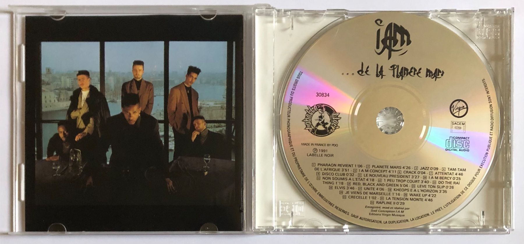 CDs: IAM - ...DE LA PLANÈTE MARS – Gebraucht aus Poliez-Pittet von Newtown-Records 2