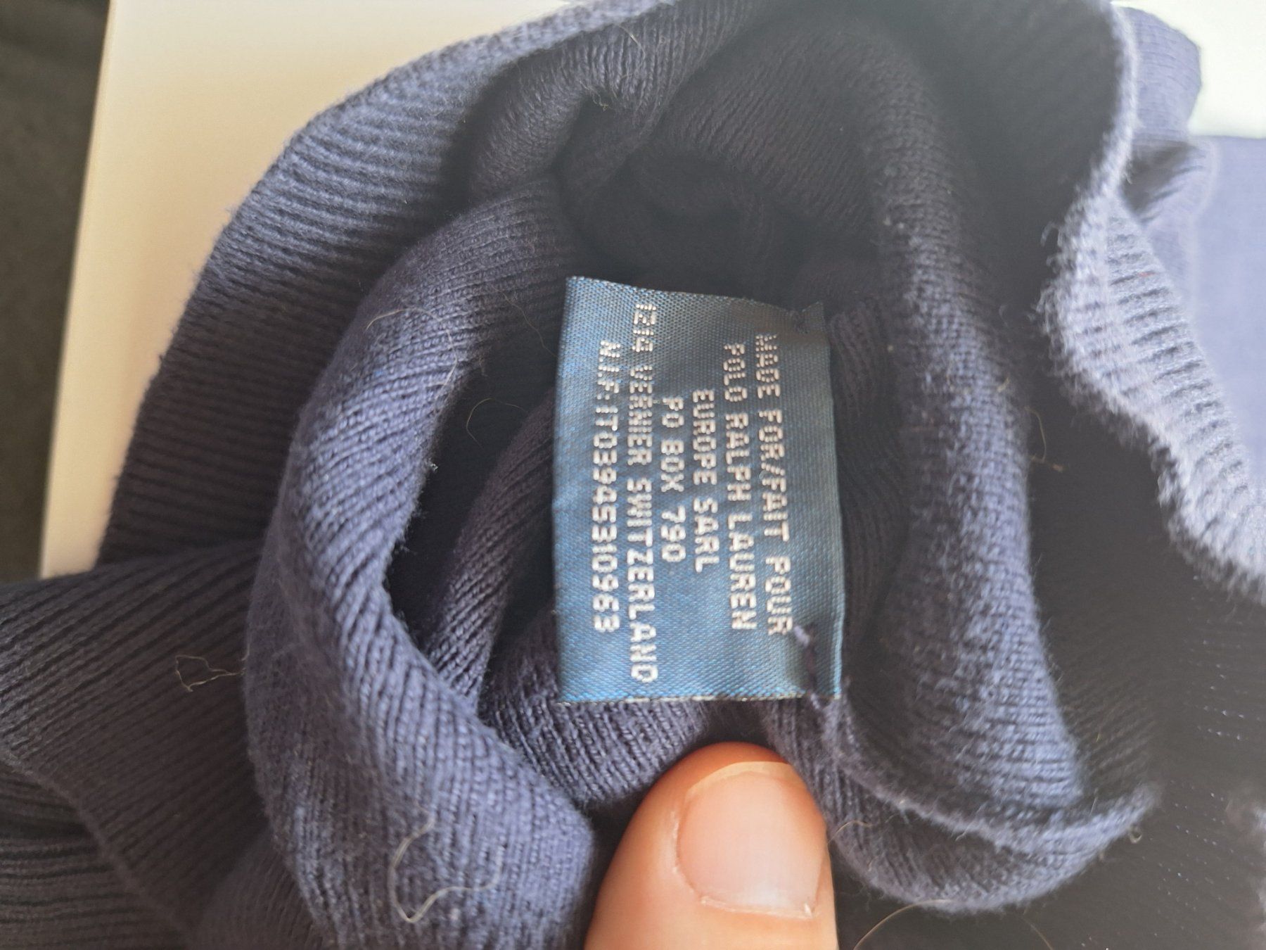 Ralph Lauren Maglioni & Felpe: Polo Ralph Lauren Pullover, Gr S, Dunkelblau, Top Zustand – Usato da Münchenbuchsee venduto da Salezm 5