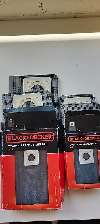 Altro per la casa: Black+Decker waschbare Stofffilterbeutel Staubsaugersäcke – Nuovo e nell'imballaggio originale da Muhen venduto da Hummingbird80