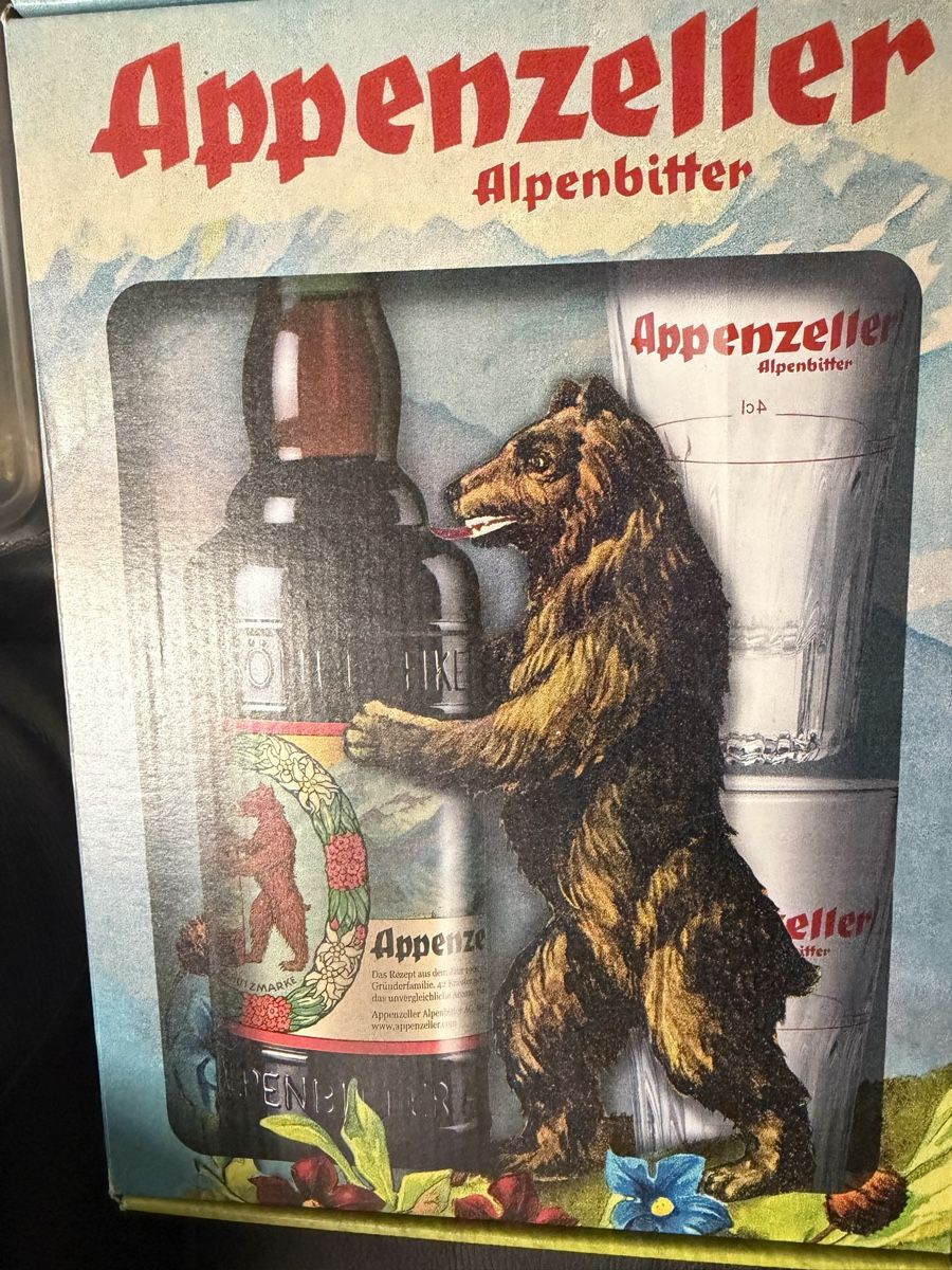 Bevande alcoliche: Appenzeller Alpenbitter Box – Nuovo e nell'imballaggio originale da Villmergen venduto da mel_5ywd