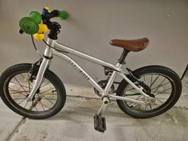 Kinderfahrrad Early Rider silberfarben 16 Zoll gebraucht