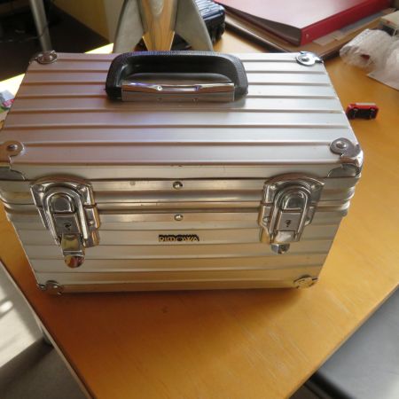 Rimowa Kamera Koffer alu silbrig mit Schlüssel - gebraucht