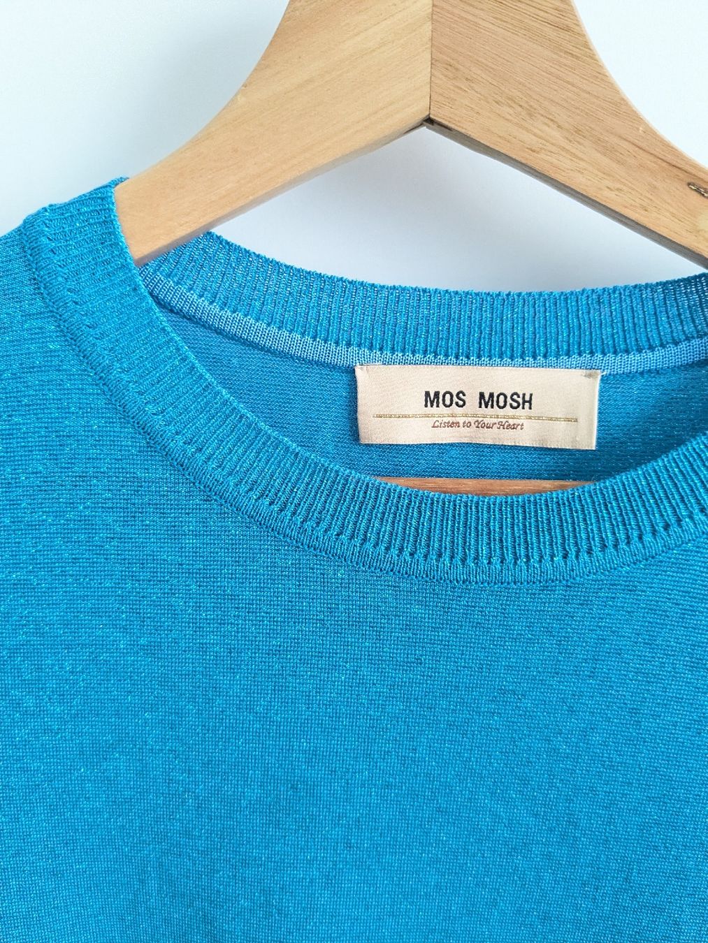 Maglioni & Felpe: MOS MOSH Pullover , Gr. S, Türkis Glitzer, Top – Usato da Rorschach venduto da olg_5qq2 2