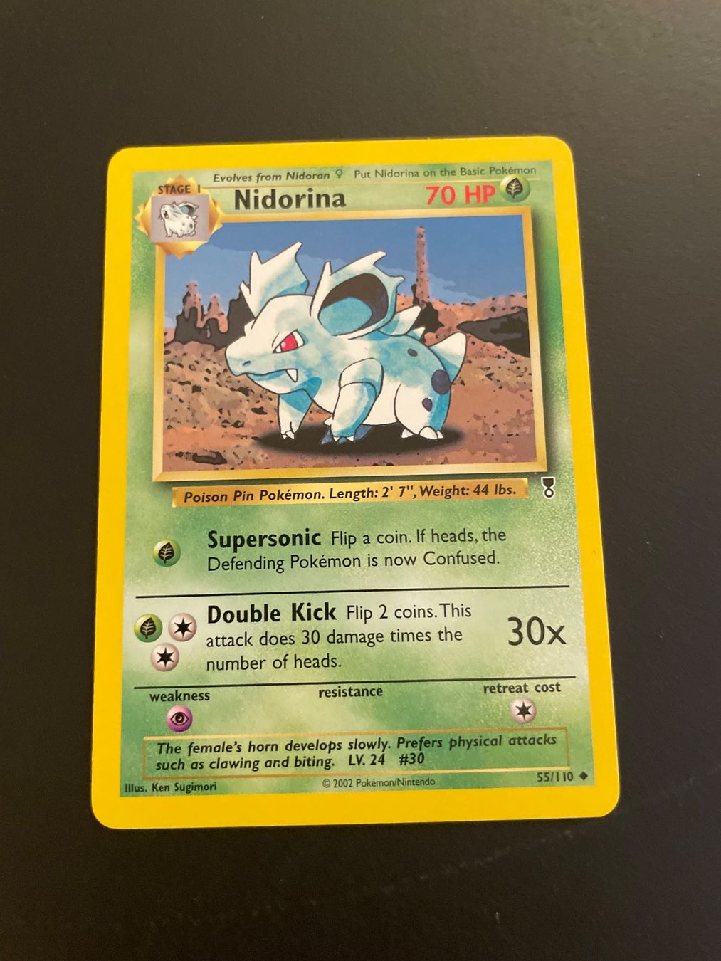 Pokémon Carte collezionabili: Nidorina 55/110 Legendary Collection – Usato da Zürich venduto da pokemon_cards