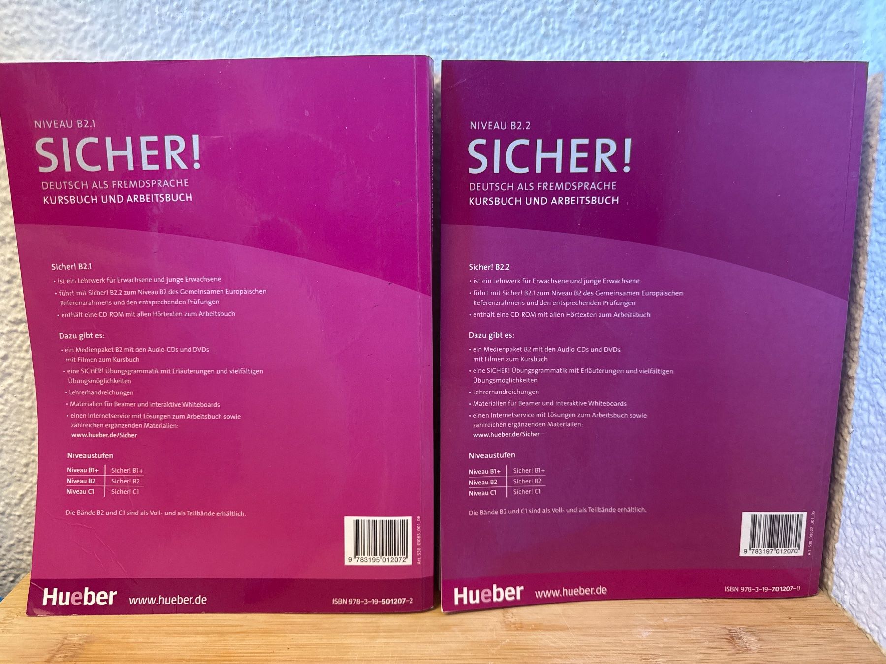 Libri: Hueber Sicher! B2.1 & B2.2 Deutsch – Usato da Zürich venduto da ant_y7gd 1