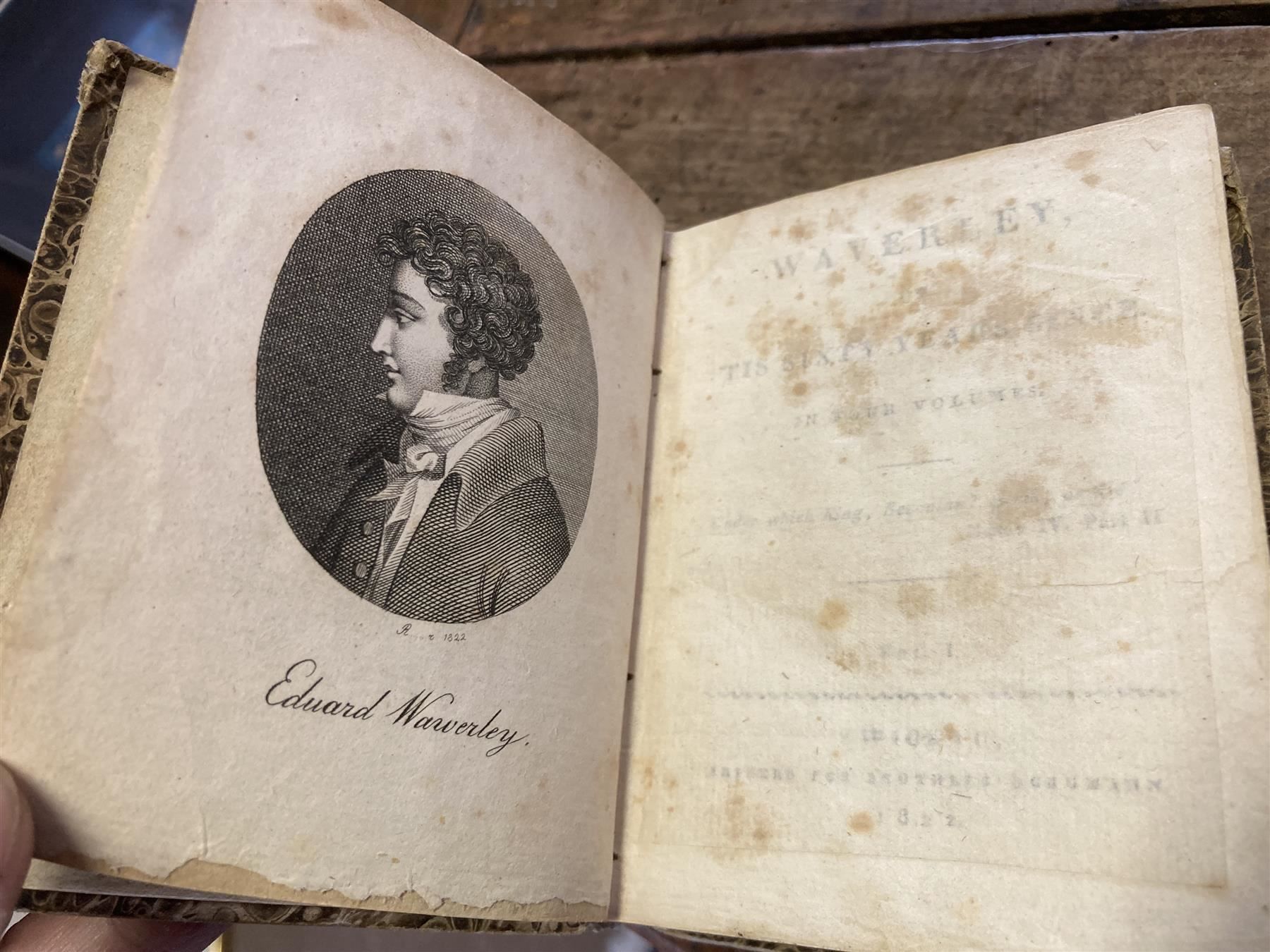 Libri: 1822 WAVERLEY Sixty years since Vol l-IV – Usato da Bern venduto da Jwpm66 1