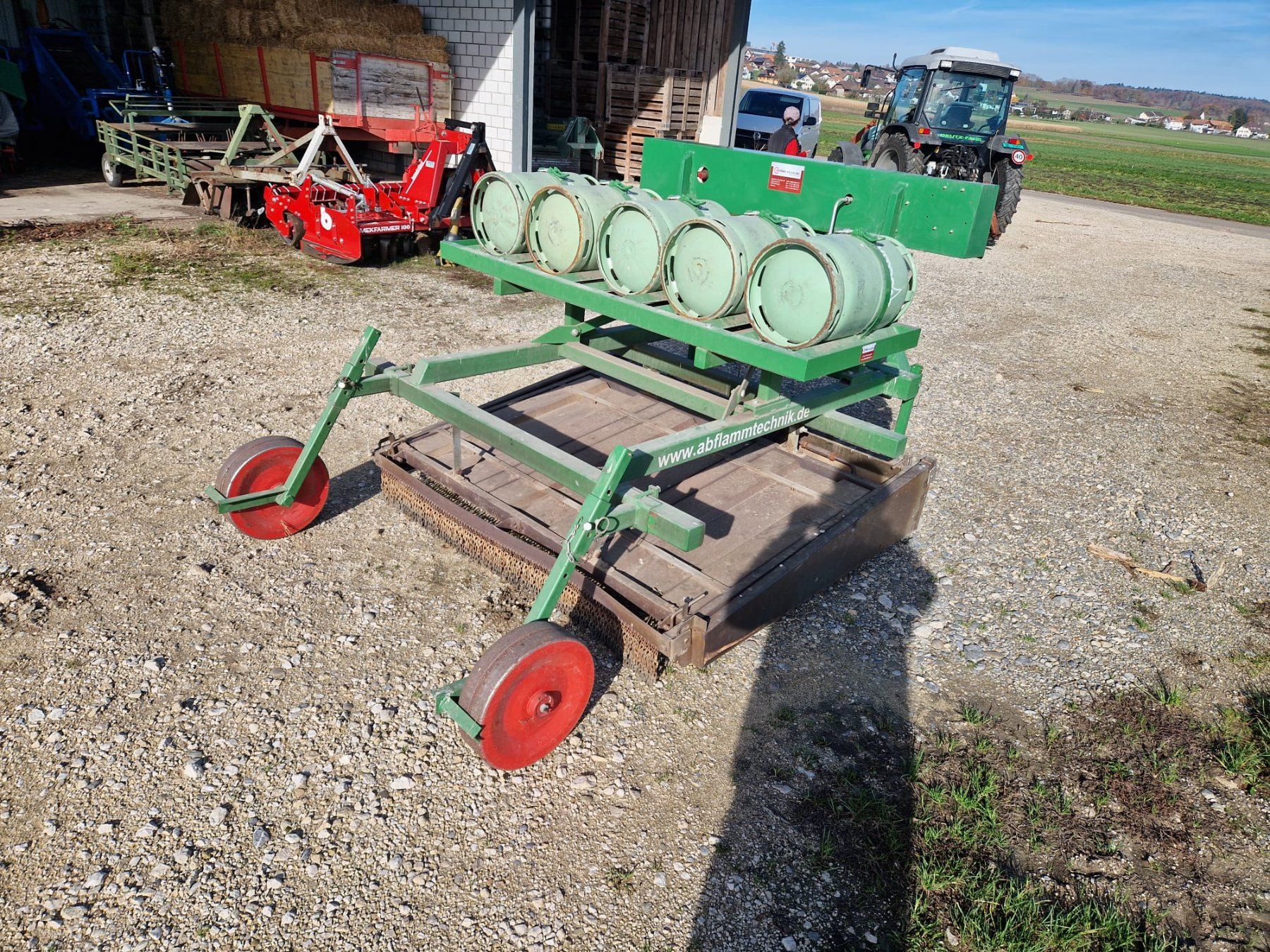 Tutte le macchine: abflammen maschine unkraut für traktor – Usato da Epsach venduto da Damianos1200 5