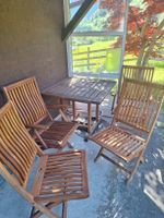 Teakholz Tischset