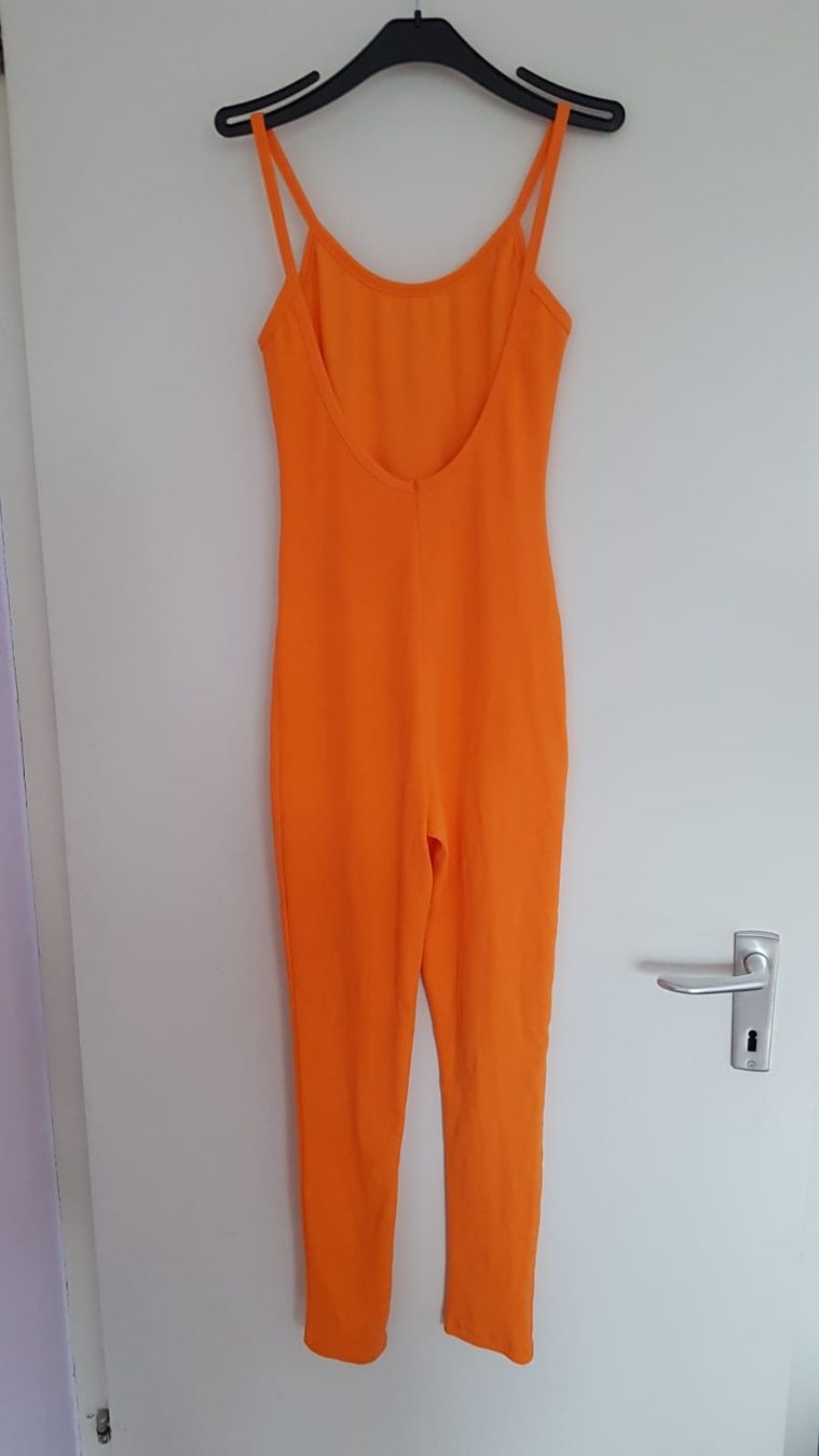 Pantaloni: Combi pantalon orange taille S/M – Nuovo (secondo la descrizione) da Versoix venduto da aline_b 1