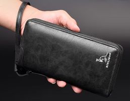 Leder Business Lange Portemonnaie