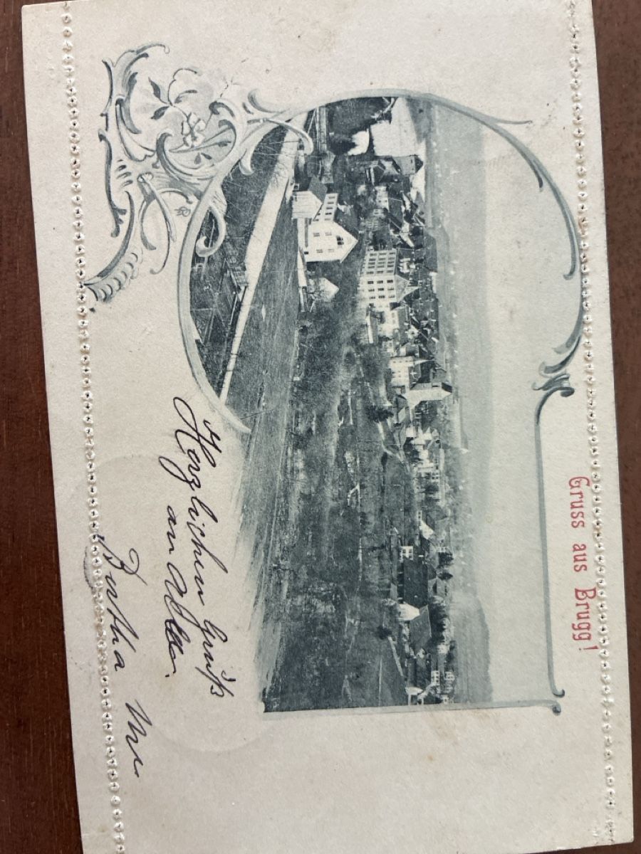 Cartoline postali: 8 Ansichtskarten Schweiz von Brugg AG – Usato da Oftringen venduto da Cla.vD.74 3