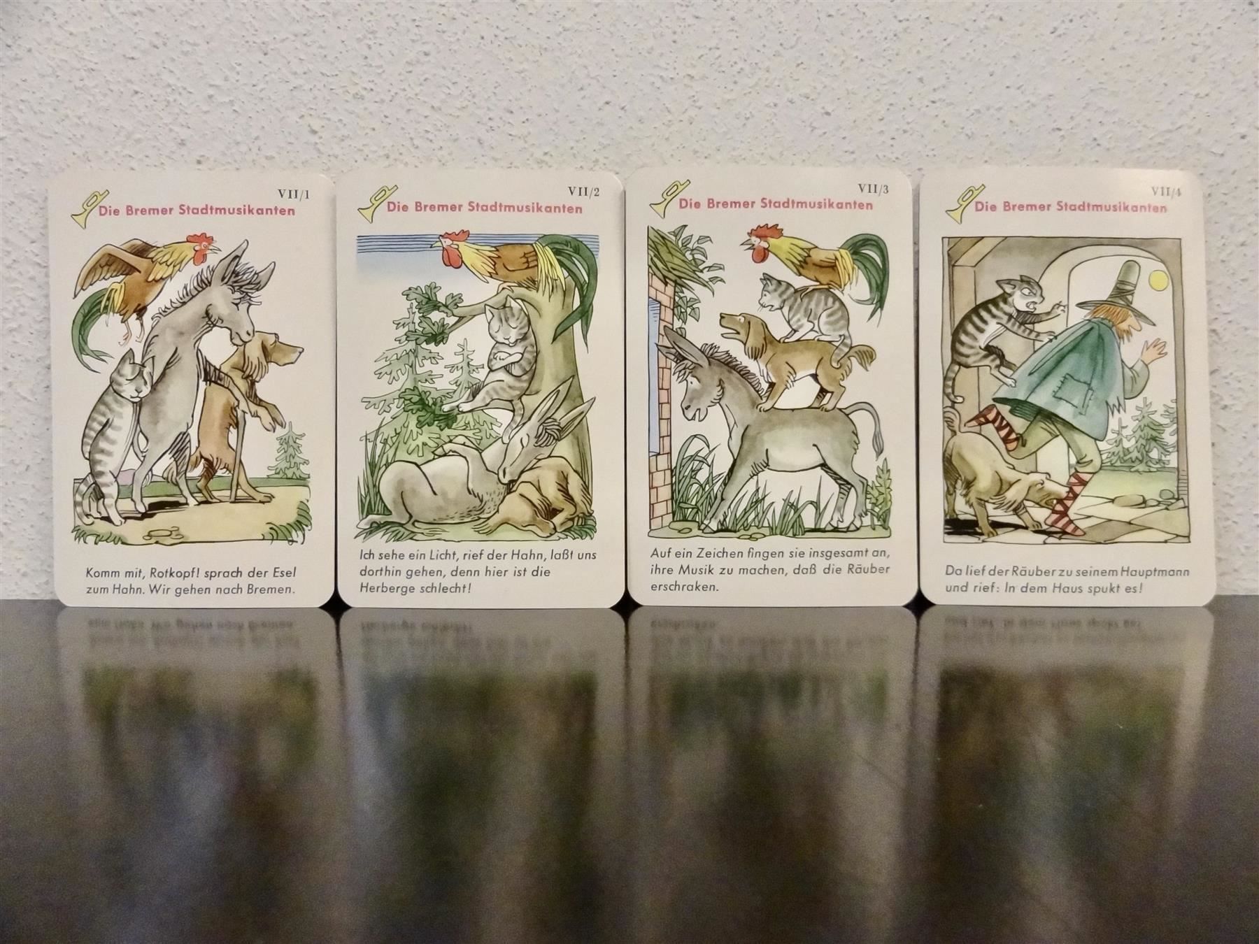 Giochi: schönes altes Quartett MÄRCHEN – Usato da Kerzers venduto da wisaundso 6