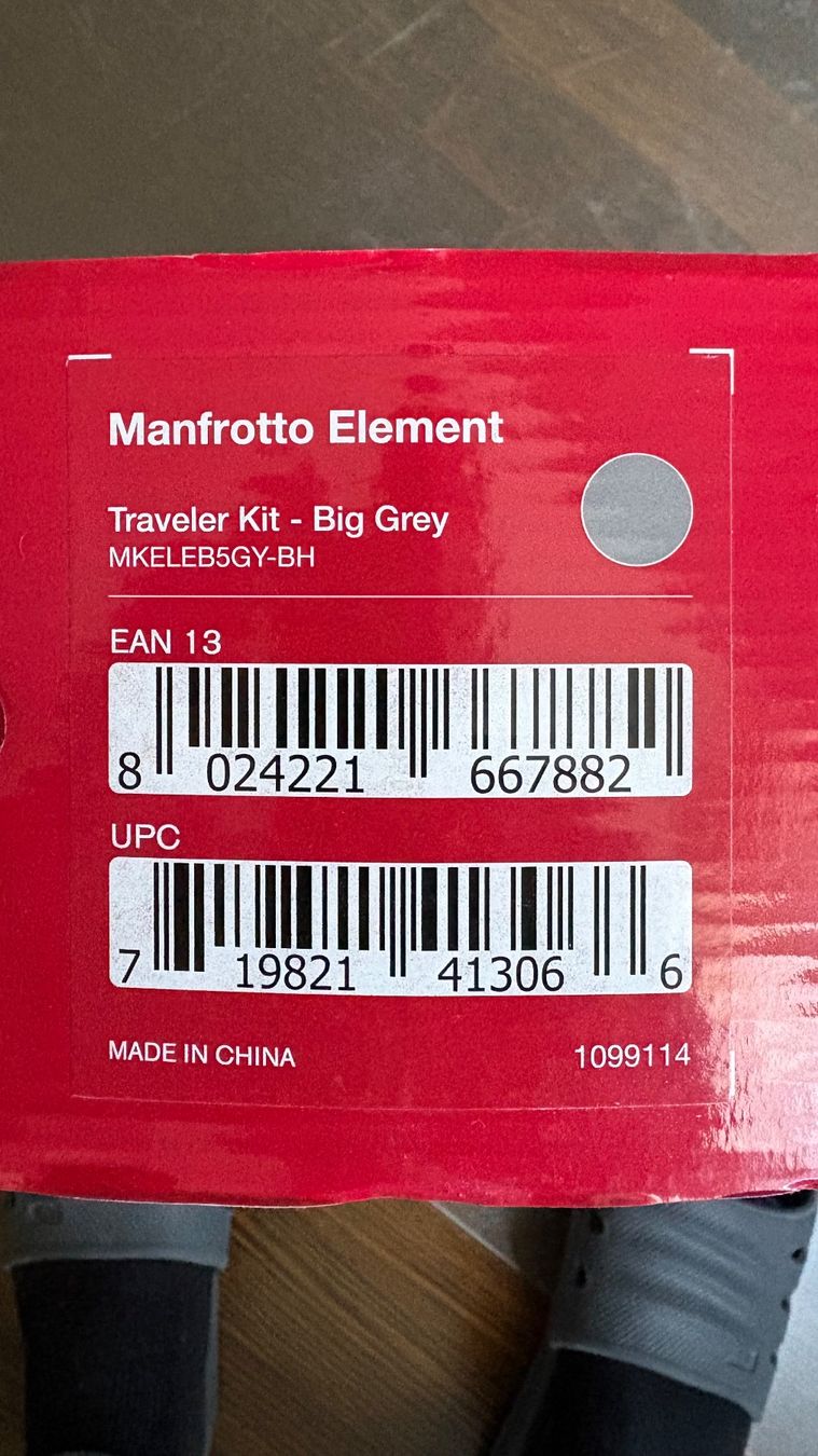 Manfrotto Altri Accessori: Manfrotto Element Traveller Kit L (Stativ) – Usato da Rorschacherberg venduto da miiko 7