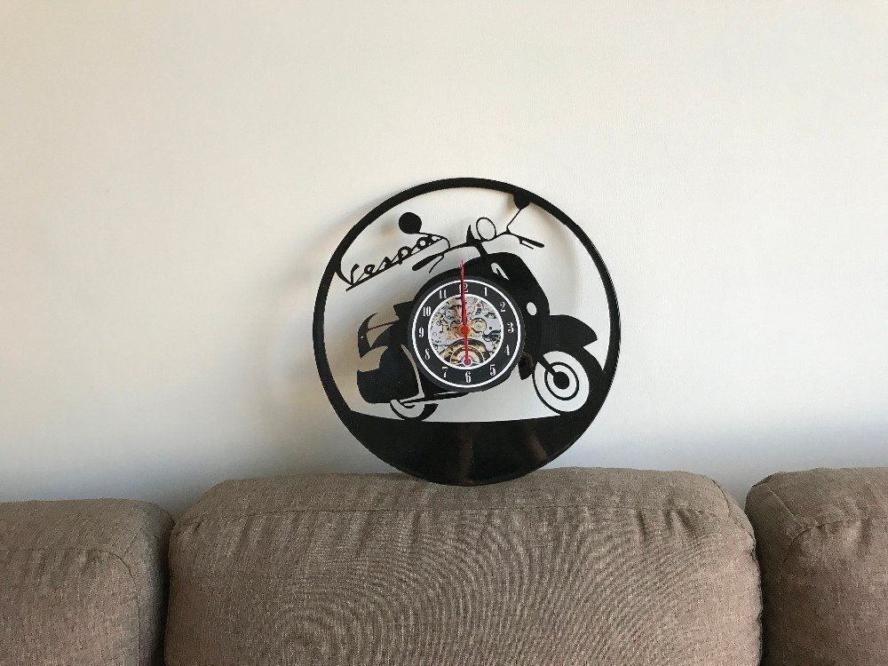 Vespa Orologi: Vespa Schallplattenuhr / NEU – Nuovo e nell'imballaggio originale da Arth venduto da Top-E 2