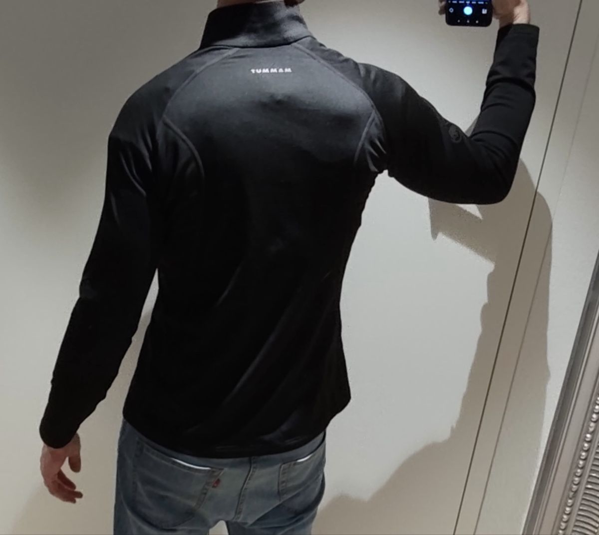Mammut Maglioni & Felpe: Mammut longsleeve Jacke pullover gr L schwarz Pulli Shirt – Usato da Staad SG venduto da Chirrari 2