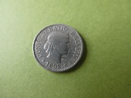 Schweiz 1892, 5 Rappen