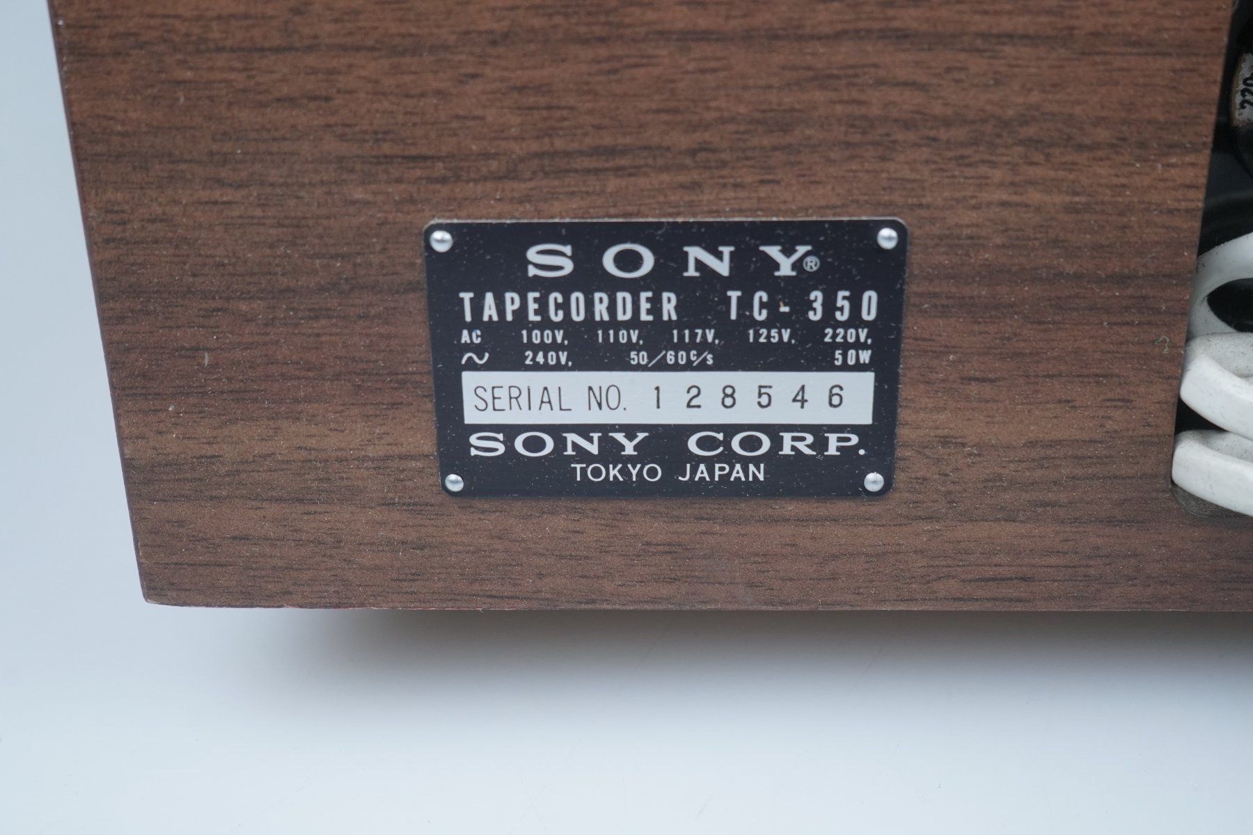Aufnahmegeräte: Sony TC-350 Solid State Stereo Tapecorder – Gebraucht aus Rüti ZH von Restwert_Rueti_ZH 3