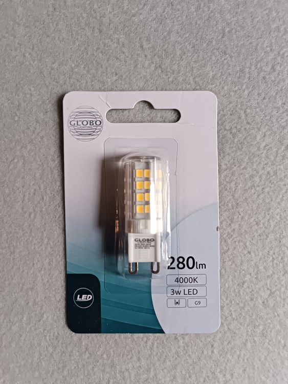 Ampoule LED Cube Verre Opale Spring Copenhagen - 9x9cm, E27, 3W Blanc Chaud