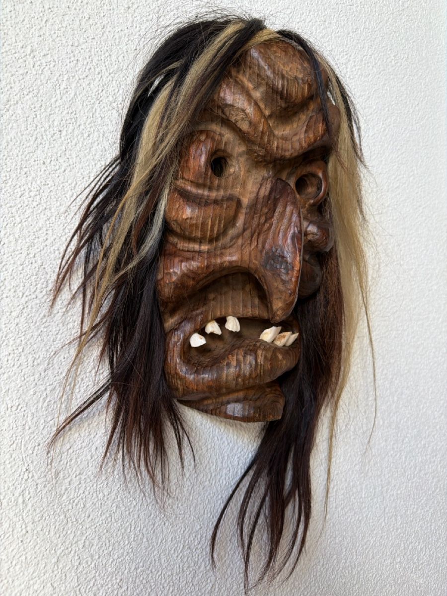 Sonstige Antiquitäten & Kunst: Alte Lötschentaler Holzmaske. – Gebraucht aus Biberist von Momo33 3