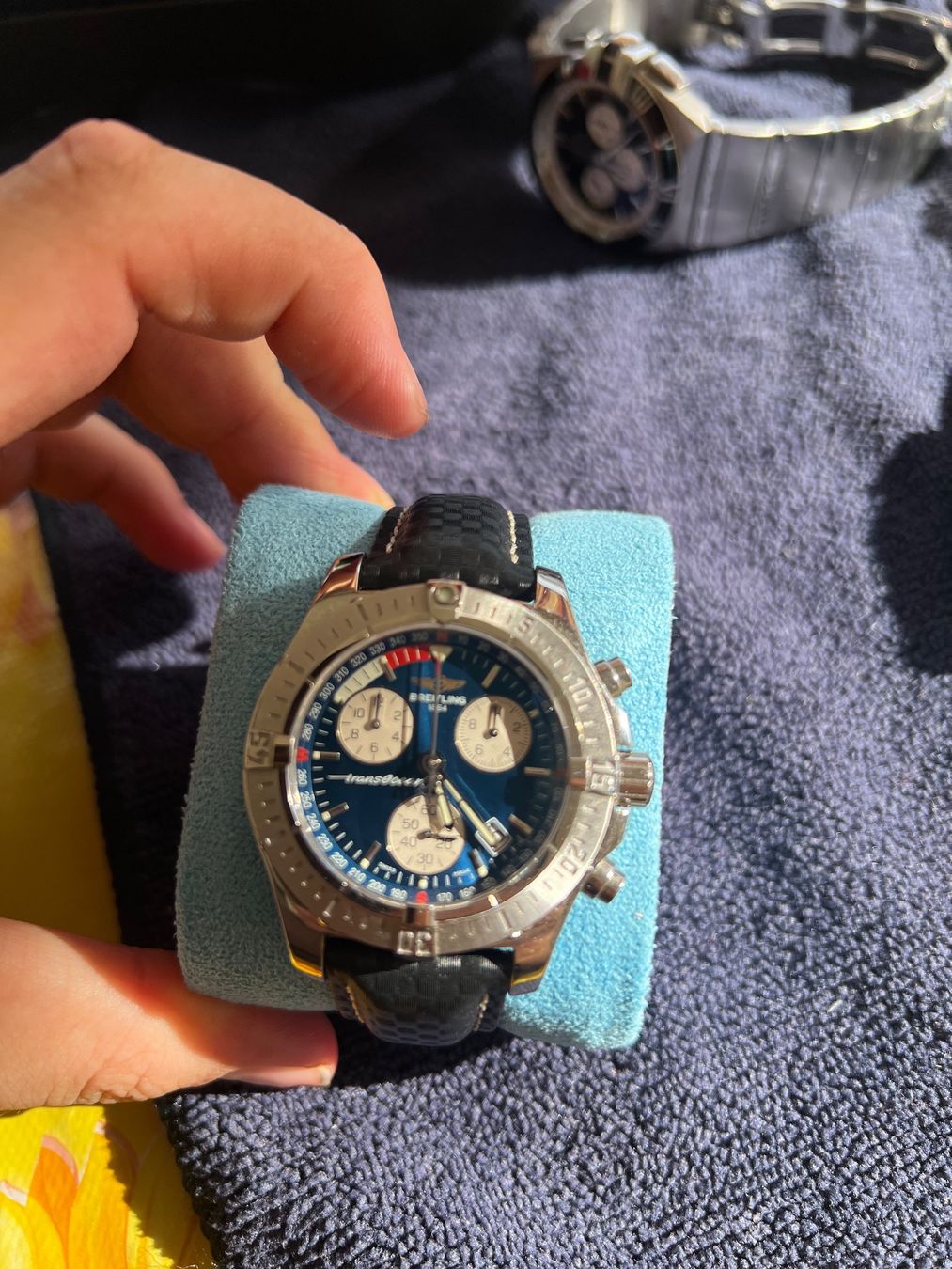 Breitling Uhren: Breitling Colt Chronograph - Blue 41mm – Gebraucht aus Derendingen von MDPshopandmore 1