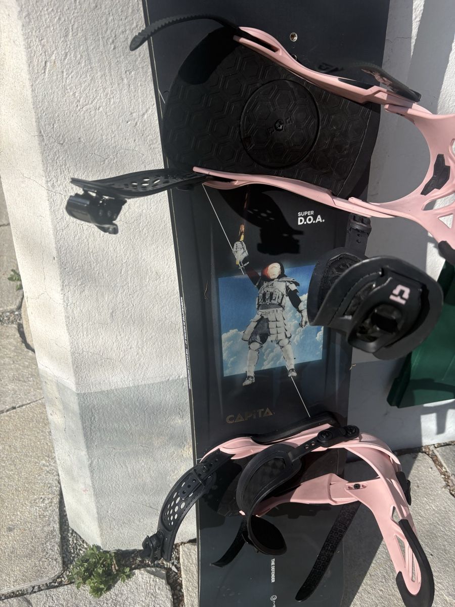 Board: Capita Super DOA Snowboard with bindings – Usato da Celerina venduto da jor_vhy8 3