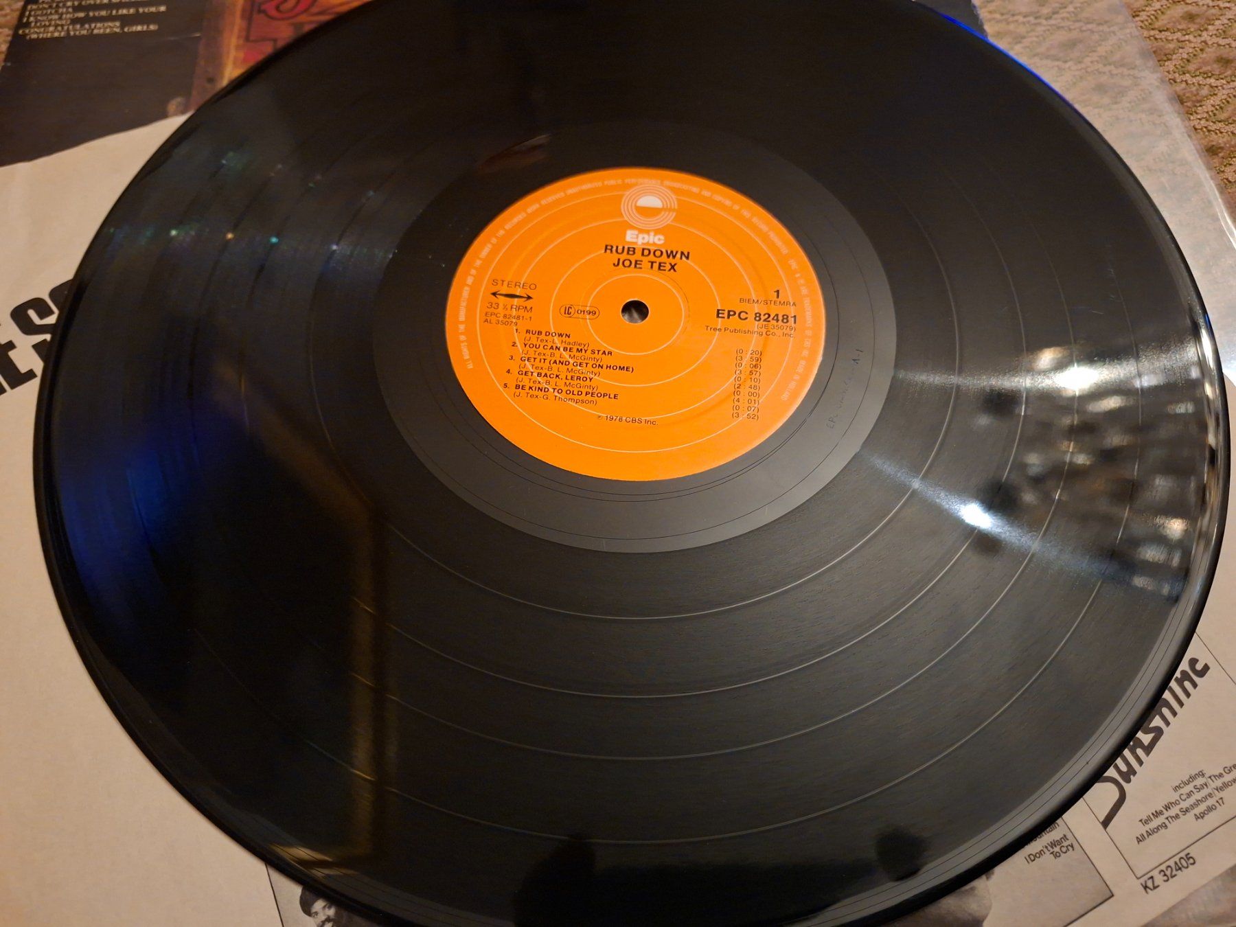 Dischi in vinile: Joe Tex - Rub Down (1978) – Usato da Bernex venduto da Wannabehasbeen01 3