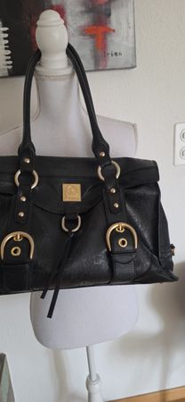 De Shama Handtasche, schwarz, sehr guter Zustand!