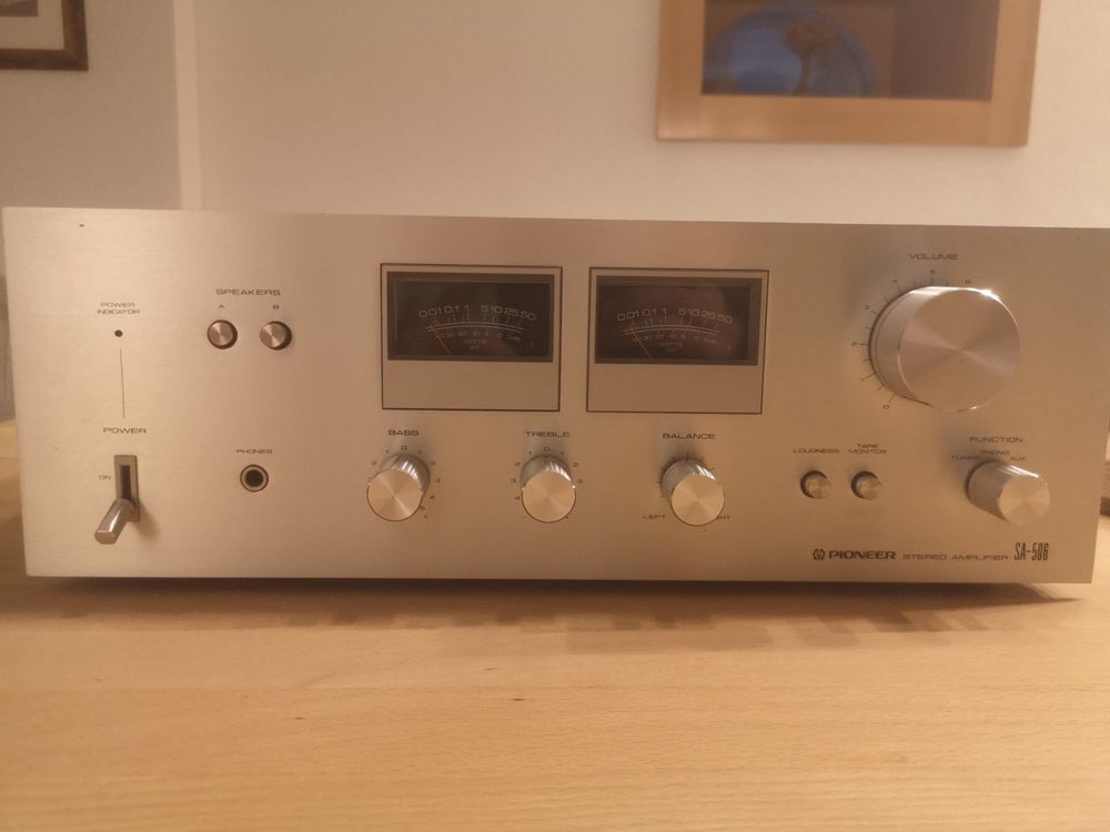 Mode D'emploi Ampli PIONEER SA-506 – Version Anglaise, Pour Modèles HG, S, S/G, Bon état