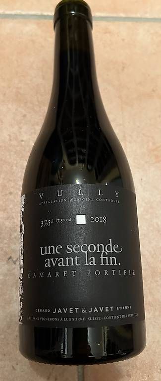 Vins: 2 x Süsswein Une seconde avant la fin 2018 – D'occasion à Herisau par and_sfh2