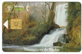 Telefonkarte Spanien CP-120 Wasserfall