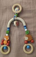 Baby Spielbogen Holz mit Fuchs und Igel gebraucht