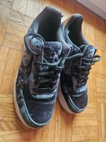 Nike Air Force 1, Samt, Smaragtgrün Top Zustand, Gr. 40