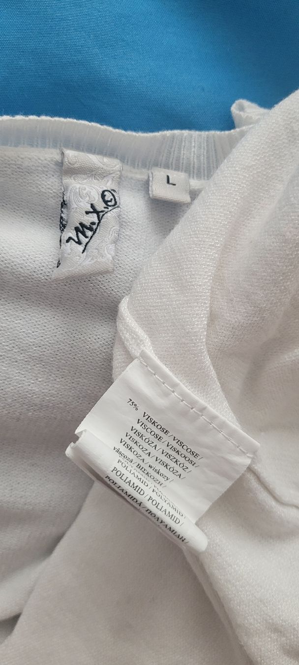 Jacken: Cardigan blanc M.X.O taille L – Neu (gemäss Beschreibung) aus Vevey von x_y_f 2