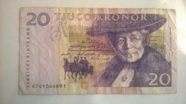 Billet banque Suède 20 Couronnes 2006 BE