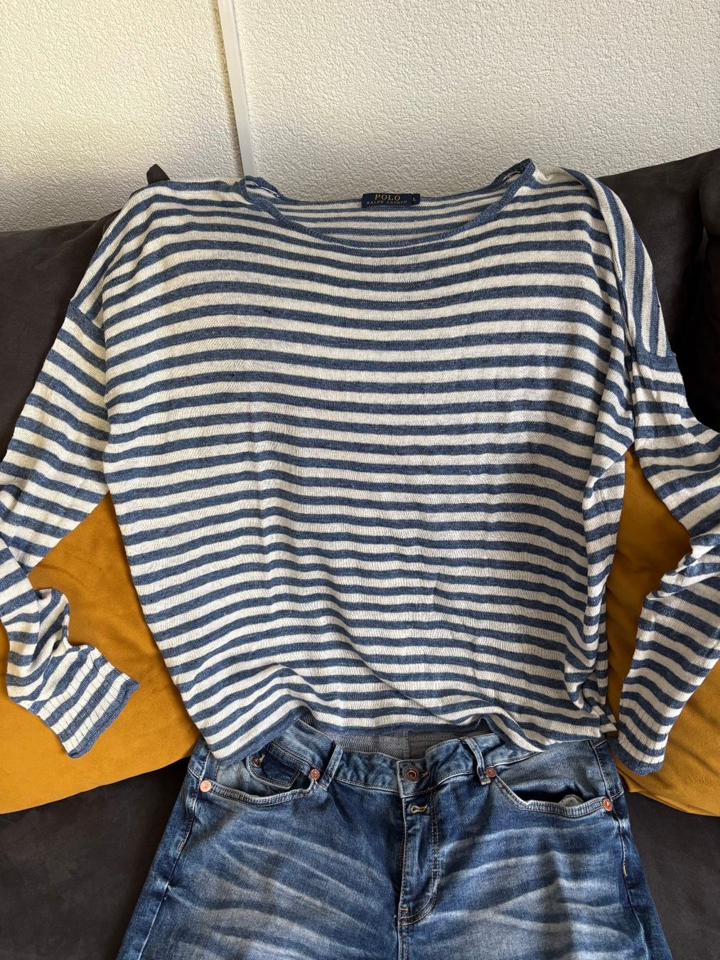 Ralph Lauren Maglioni & Felpe: RALPH LAUREN Leinenpullover neuwertig – Nuovo (secondo la descrizione) da Merishausen venduto da yourdream 5