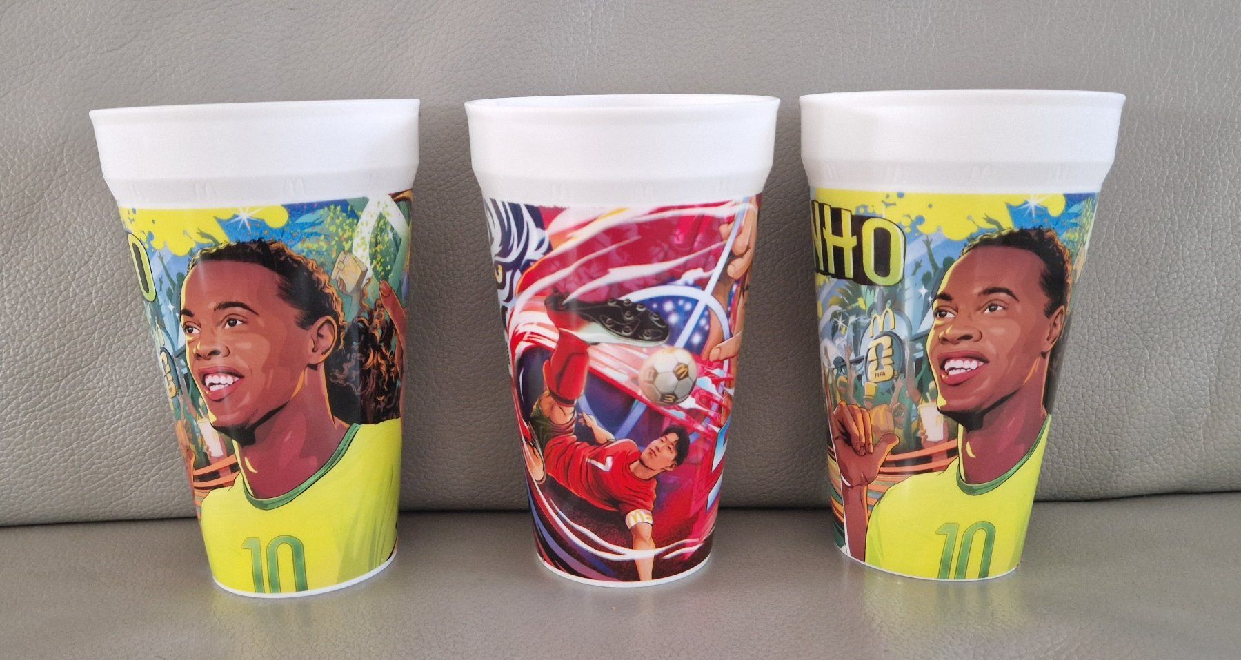 Contenitori & Simili: 3 x Mc Donald's WM Becher – Nuovo (secondo la descrizione) da Adliswil venduto da Giraffe2013