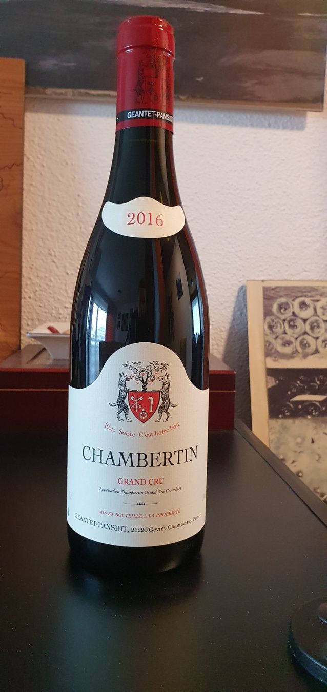 Vino: CHAMBERTIN 2016 Grand Cru - GEANTET-PANSIOT – Nuovo e nell'imballaggio originale da Lenzburg venduto da Reto013 1