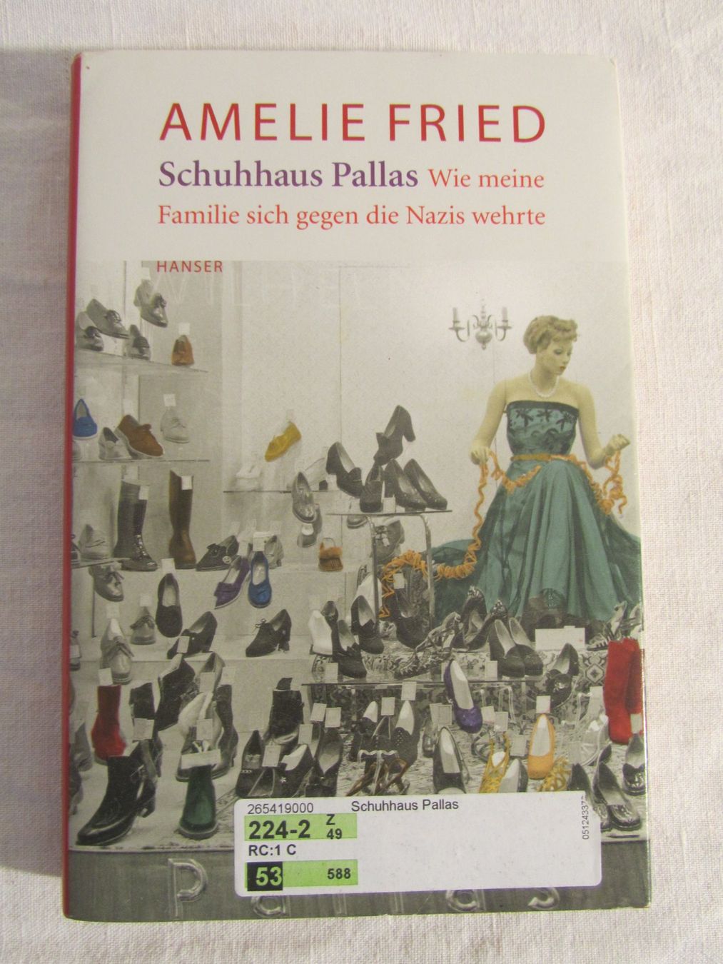 Libri: Amelie Fried: Schuhhaus Pallas – Usato da Seengen venduto da mikelele